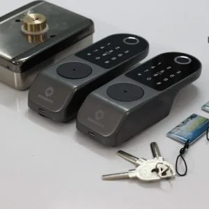 Khóa AB-17A khóa cửa cổng 2 chiều với 4 tính năng