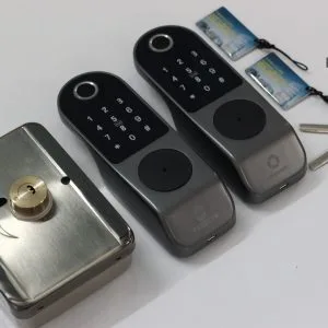 Khóa AB-17A khóa cửa cổng 2 chiều với 4 tính năng