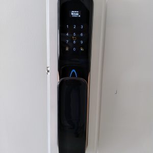 Khoá HomeKit AB-14 khóa vân tay điều khiển qua app điện thoại 5 tính năng
