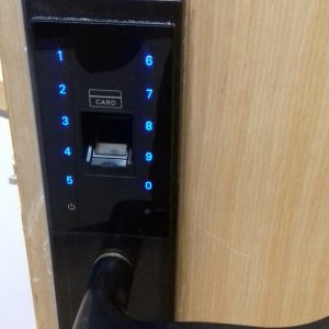 Khoá HomeKit AB-07B khóa vân tay chuyên lắp cho cửa gỗ 4 tính năng