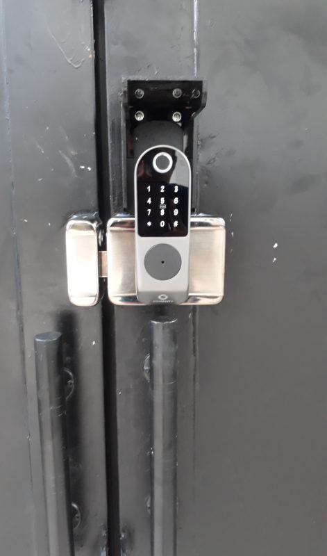 Khóa AB-17A khóa cửa cổng 2 chiều với 4 tính năng