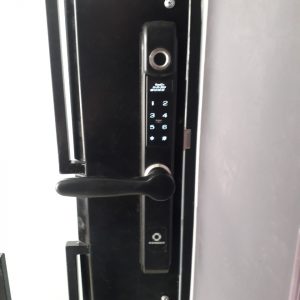 Khóa HomeKit AB-04C khóa vân tay chống nước chuyên dành cho cửa đố hẹp với 4 tính năng