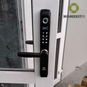 Khoá HomeKit AB-04C chống nước 4 in 1 lắp cho cửa nhôm kính nhà khách