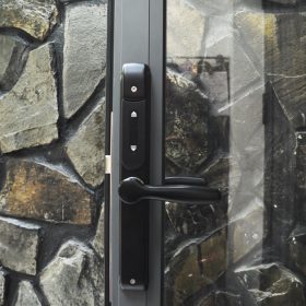 Khoá HomeKit AB-04C chống nước 4 in 1 lắp cho cửa nhôm kính nhà khách