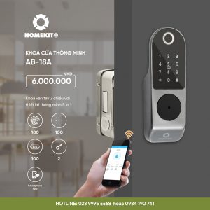 Khoá vân tay cho cửa cổng AB-18A