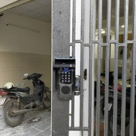 Khóa AB-18A khóa cửa cổng 2 chiều với 5 tính năng