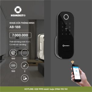 Khóa AB-18B khóa cửa cổng 2 chiều với 5 tính năng