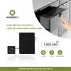 Khóa HomeKit AB-32B khóa vân tay chuyên dụng cho cửa tủ