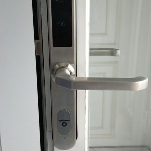 Khóa HomeKit AB-19E khóa vân tay 2 chiều chuyên lắp cho cửa đố hẹp với 5 tính năng