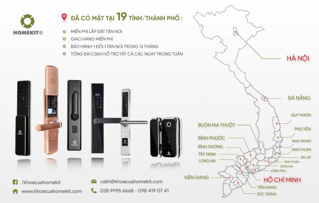HomeKit đã có mặt tại 19 tỉnh/thành khắp Việt Nam