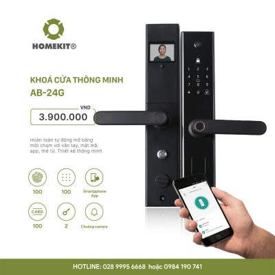 Khóa vân tay tích hợp chuông