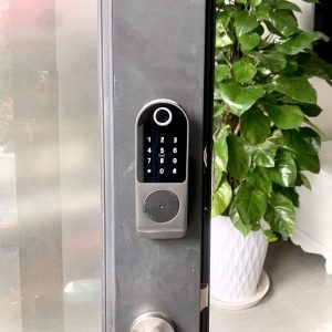 Khóa cửa cổng vân tay 4 in 1 17E