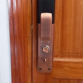 khóa vân tay cửa gỗ cao cấp