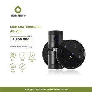 khóa vân tay cửa gỗ AB-23B