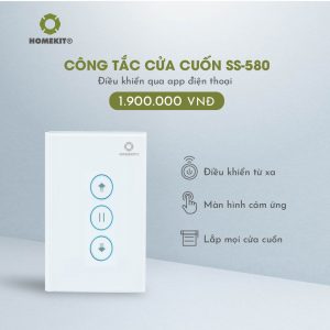 Công tắc cửa cuốn thông minh điều khiển từ xa SS-580
