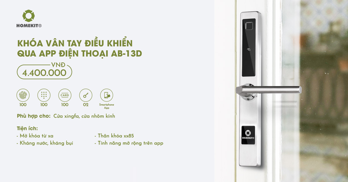 Khóa vân tay HomeKit AB-13D