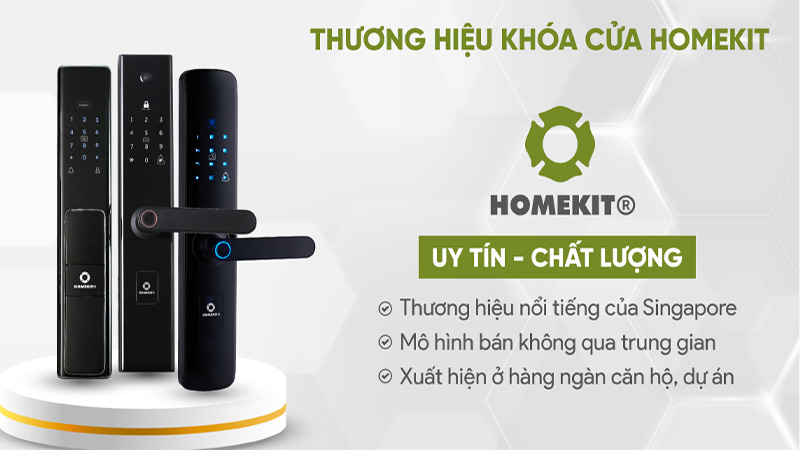 khoá cửa thông minh HomeKit