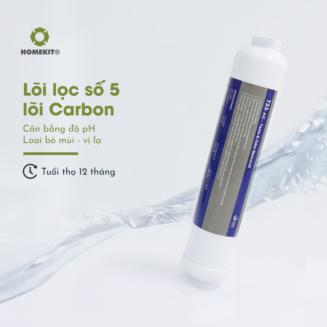lõi lọc carbon số 5 máy wp 155