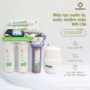 Máy lọc nước lợ, nước nhiễm mặn WP-136
