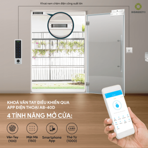 Khoá cửa cuốn - Access Control AB-40D