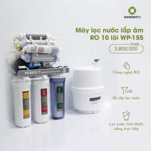 Máy lọc nước RO lắp âm 10 lõi WP-155