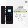 Khóa vân tay 6 tính năng cho cửa kính cường lực 2 cánh AB-22E