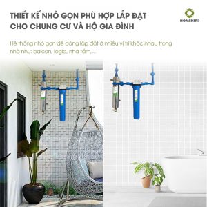 Bộ lọc tổng UF công suất 2000lh cho chung cư WP-760