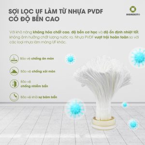Bộ lọc tổng UF công suất 2000lh cho chung cư WP-760