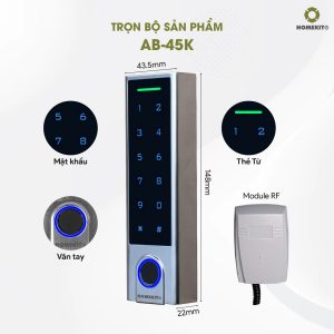 Khoá vân tay không dây dành cho cửa cuốn AB-45K