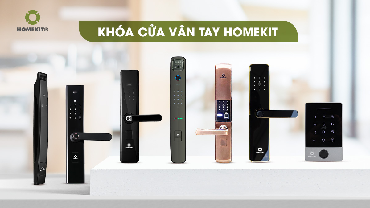 Khóa cửa vân tay HomeKit