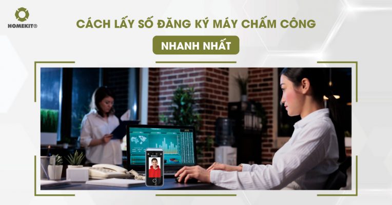 lấy số đăng ký máy chấm công