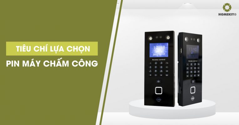 pin máy chấm công