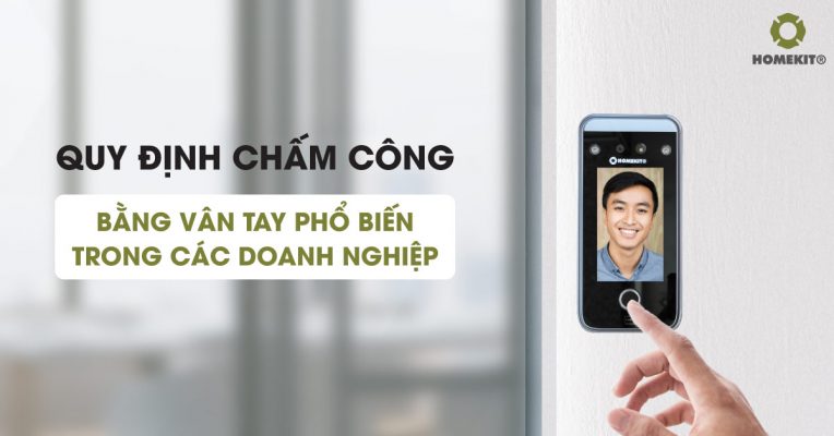 quy định chấm công bằng vân tay