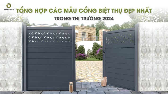 mẫu cổng biệt thự đẹp