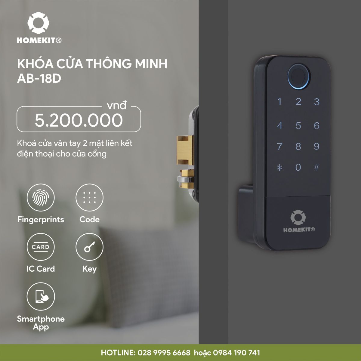 khóa cửa vân tay