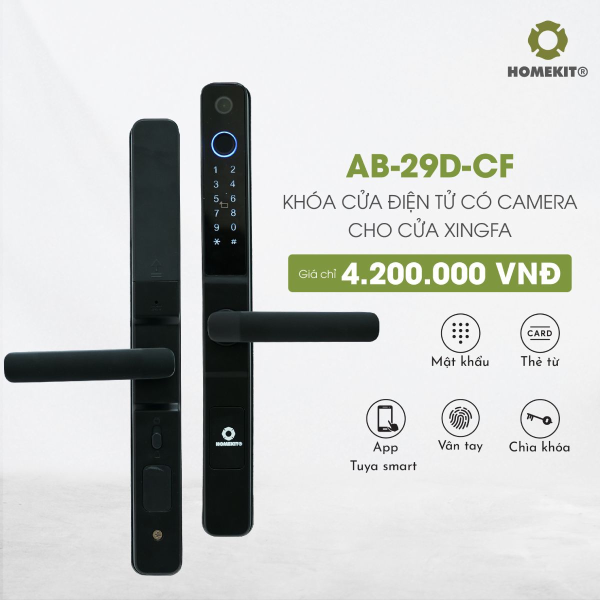 khóa cửa vân tay