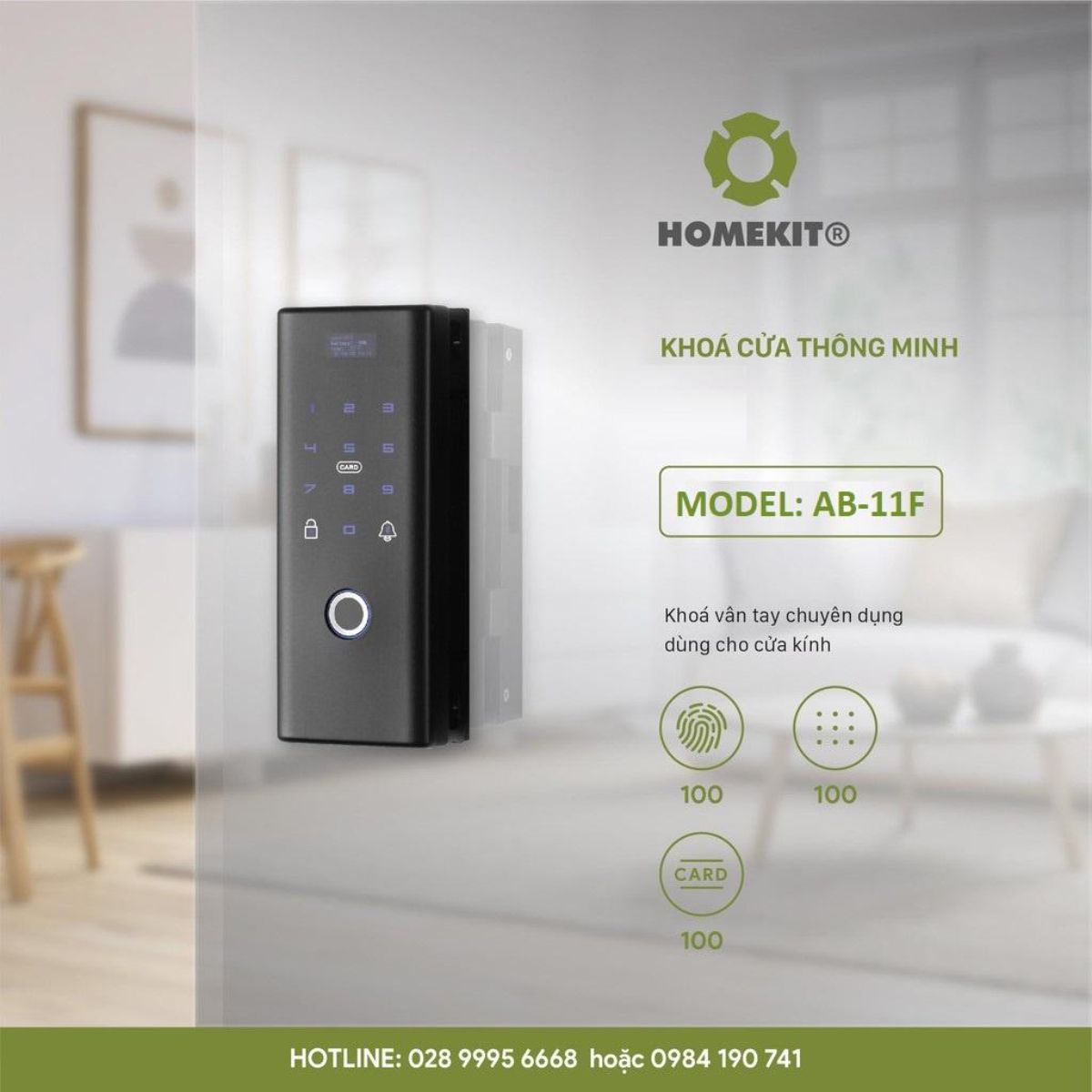 giá khóa cửa kính thủy lực