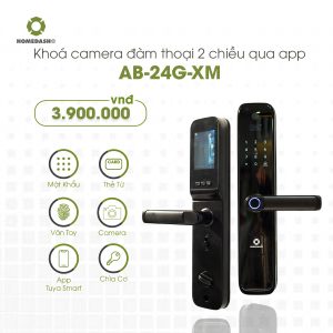 Khóa cửa thông minh đàm thoại 2 chiều AB-24G-XM