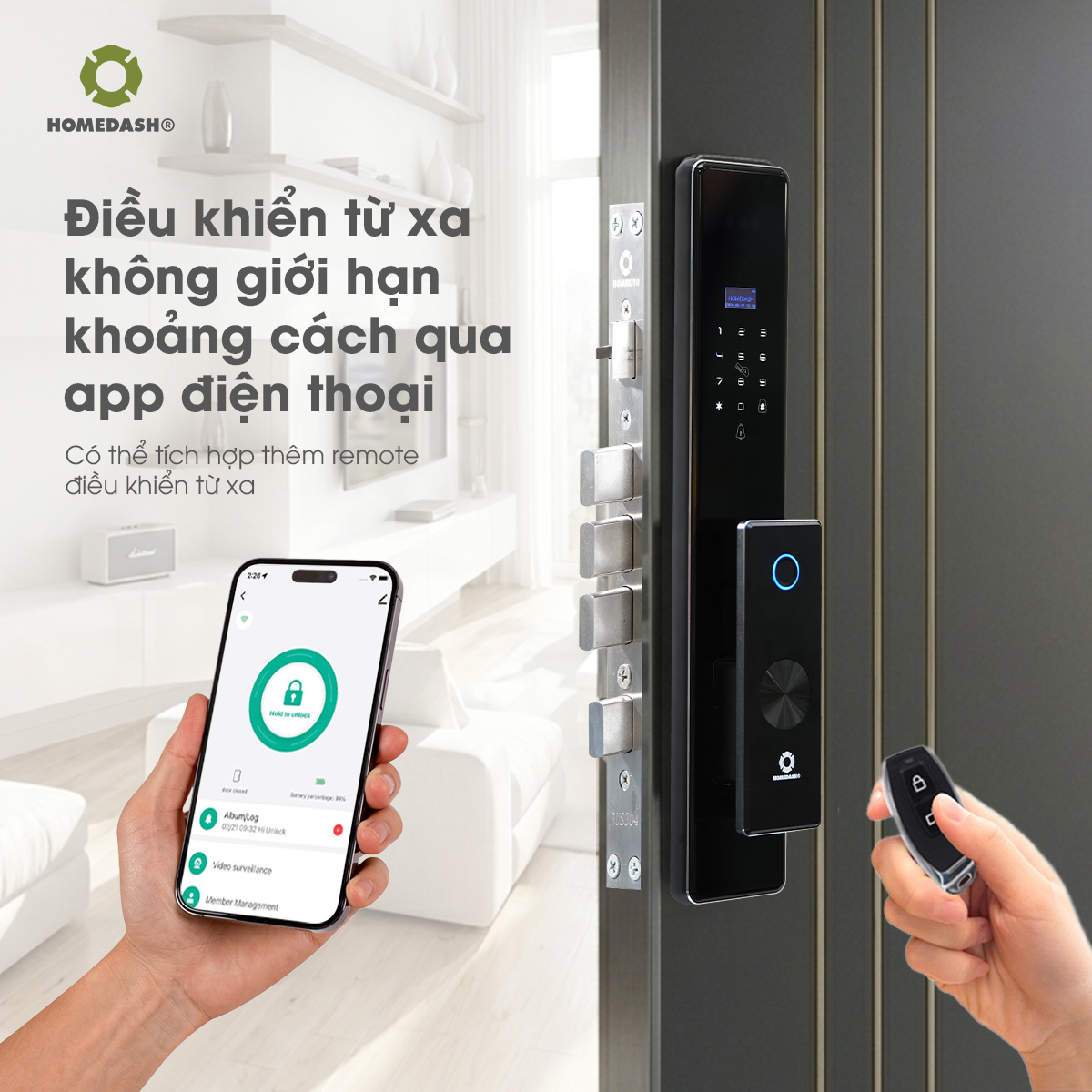 Khóa cửa thông minh Push -Pull AB-14E-XM HomeKit Khóa cửa thông minh Push -Pull AB-14E-XM HomeKit