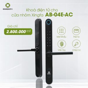 Khoá điện tử cho cửa nhôm Xingfa AB-04E-AC